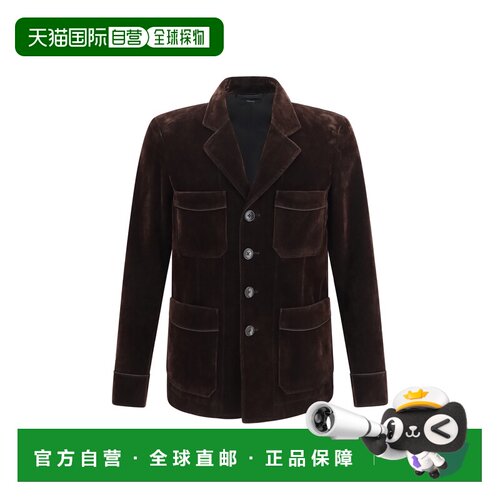 香港直邮Tom Ford 汤姆 福特 男士 棉混纺西装外套 OJM032FMC329E