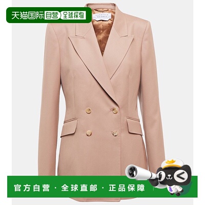 1h可退 香港直邮Gabriela Hearst 女士 Stephanie 初剪羊毛西装外