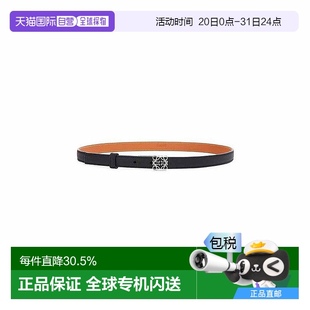 歐洲直郵LOEWE羅意威鵝卵石紋Anagram腰帶時尚 1h可退 休閑百搭正