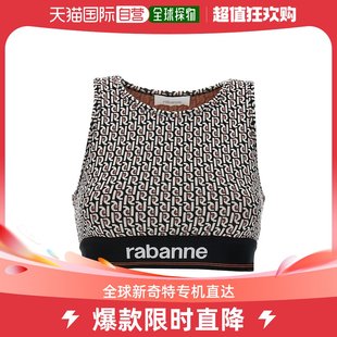 24PJTO608VI0360 圆领徽标运动内衣 Rabanne 香港直邮Paco