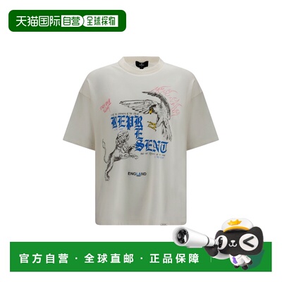 1h可退 香港直邮Represent 男士 Enemy T恤 MLM101188FLATWHITE