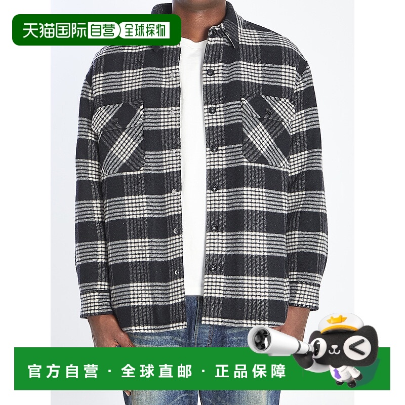 1h可退 香港直邮Celine 思琳 男士 绗缝衬衫式外套 RV0RT0E62