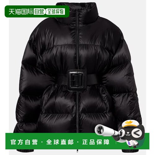 香港直邮Balenciaga 巴黎世家 女士 Hourglass 束带羽绒夹克