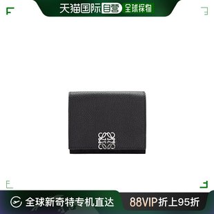香港直郵Loewe C821TR2X08羅意威牛皮口袋 三折錢包 Anagram
