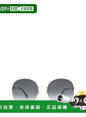 香港直邮GUCCI 女士眼镜 GG0881SA001 SS2025 金【付后1h可退】