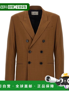 1h可退 香港直邮Ami Paris 男士 翻领长袖西装外套 HBV006WV0066