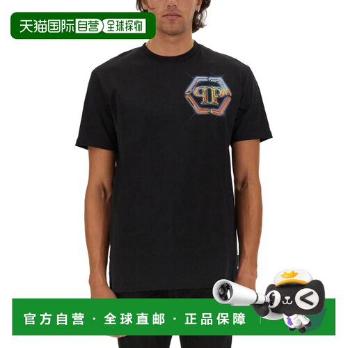 香港直邮PHILIPP PLEIN 男士T恤 MTK7342PJY002N0【付后1h可退】