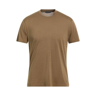 1h可退 香港直邮Tom Ford 汤姆 福特 男士 基础款T恤 green绿色