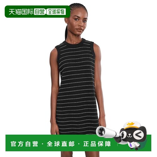 美国直邮VARLEY 女士 Mindy 撞色缝线针织连衣裙【付后1h可退】
