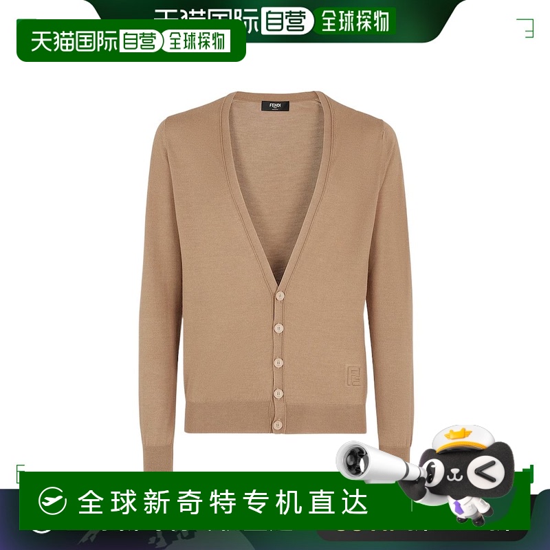 1h可退 欧洲直邮FENDI 男士针织毛衣FZC491AR88F0TZ8
