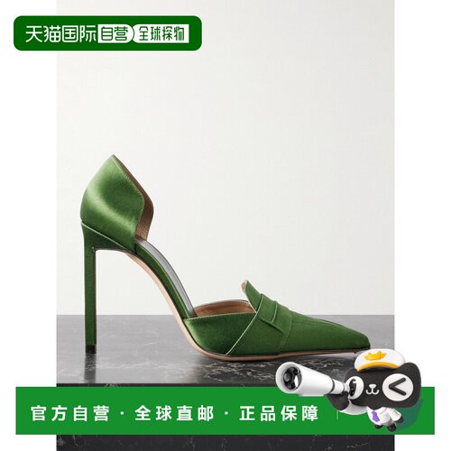 Tom Ford 汤姆 福特 女士 Eva 多尔赛绸缎浅口鞋【付后1h可退】