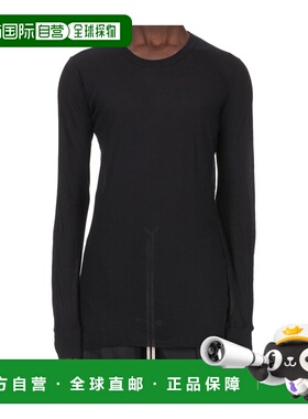 1h可退 香港直邮Rick Owens 长袖T恤 RU01F2252UC