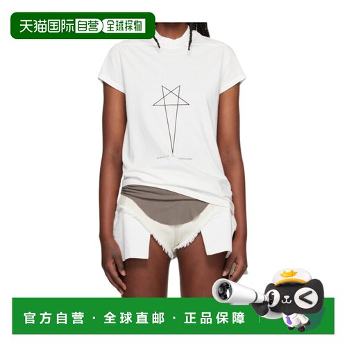 香港直邮Rick Owens Drkshdw 短袖T恤 DS01F4208R【付后1h可退】