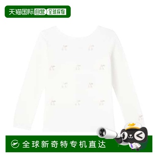 Jibou 1h可退 男童 精飾棉質(zhì)T恤童裝 香港直郵Bonpoint white白色
