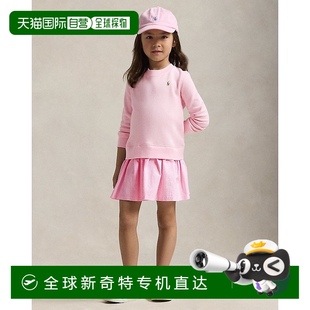 条纹裙摆羊毛连衣裙裙子 欧洲直邮RalphLauren拉夫劳伦