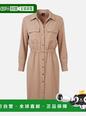 香港直邮PINKO 女士连衣裙 107577A18EL13 AW2026 棕色 PINKO ARU