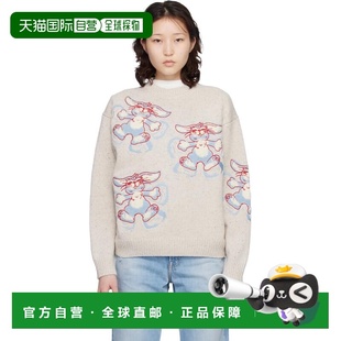 1h可退 香港直邮kenzo 高田贤三 女士 灰白色 Paris KENZO Winter