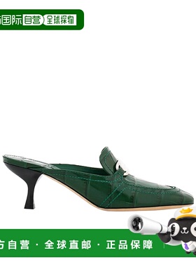 香港直邮Salvatore Ferragamo 猫跟穆勒鞋 01I139菲拉格慕拖鞋