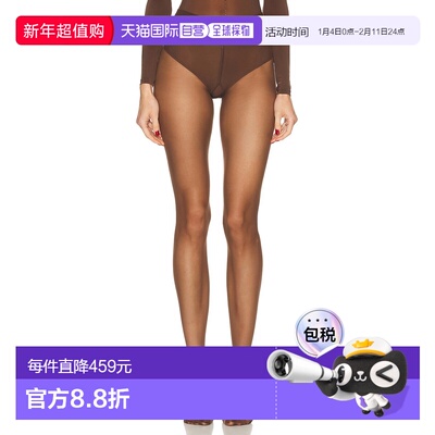 1h可退 香港直邮Wolford 女士 水晶连裤袜 17632 舒适时尚