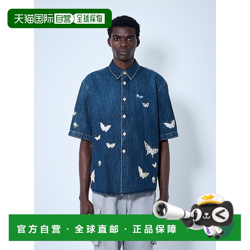 1h可退 香港直邮Our Legacy 男士 Beyond 衬衫 M2252BB blue蓝色