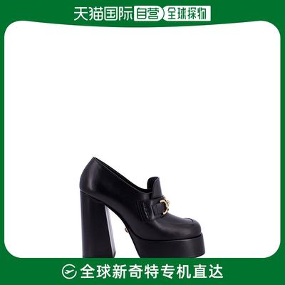 欧洲直邮Versace jeans 女士乐福鞋芭蕾舞时尚牛皮