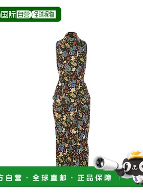香港直邮Vivienne Westwood 印花连衣裙 11010366W00O0