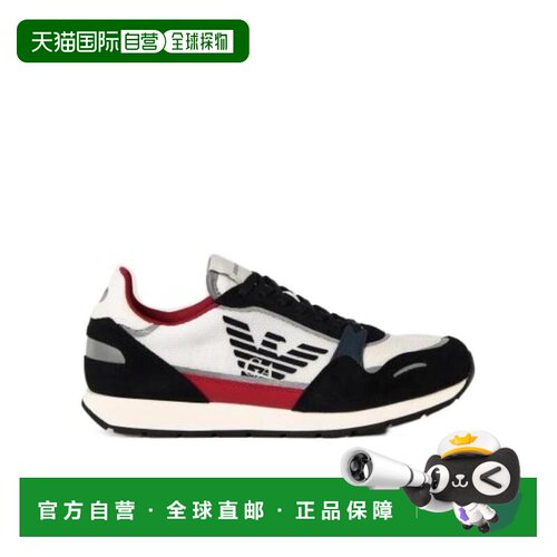 香港直邮Emporio Armani 徽标休闲运动鞋男鞋 X4X【付后1h可退】