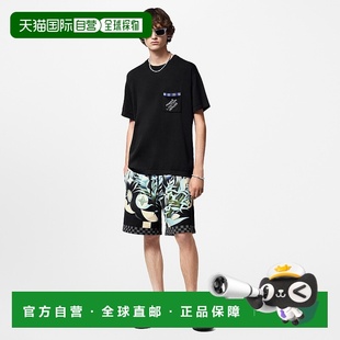 男士 24年新款 棉质短袖 圆领衫 1h可退 休闲夏季 欧洲直邮LV路易威登