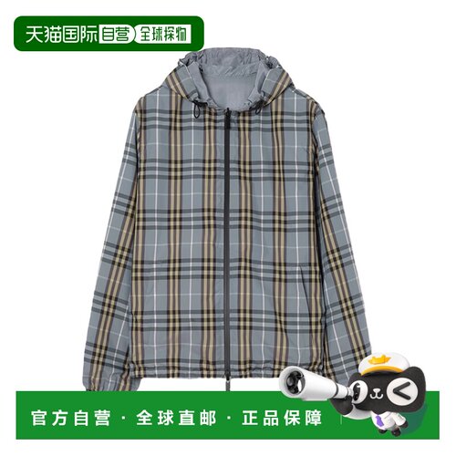 欧洲直邮Burberry Men Newport Jacket Wave Blue
