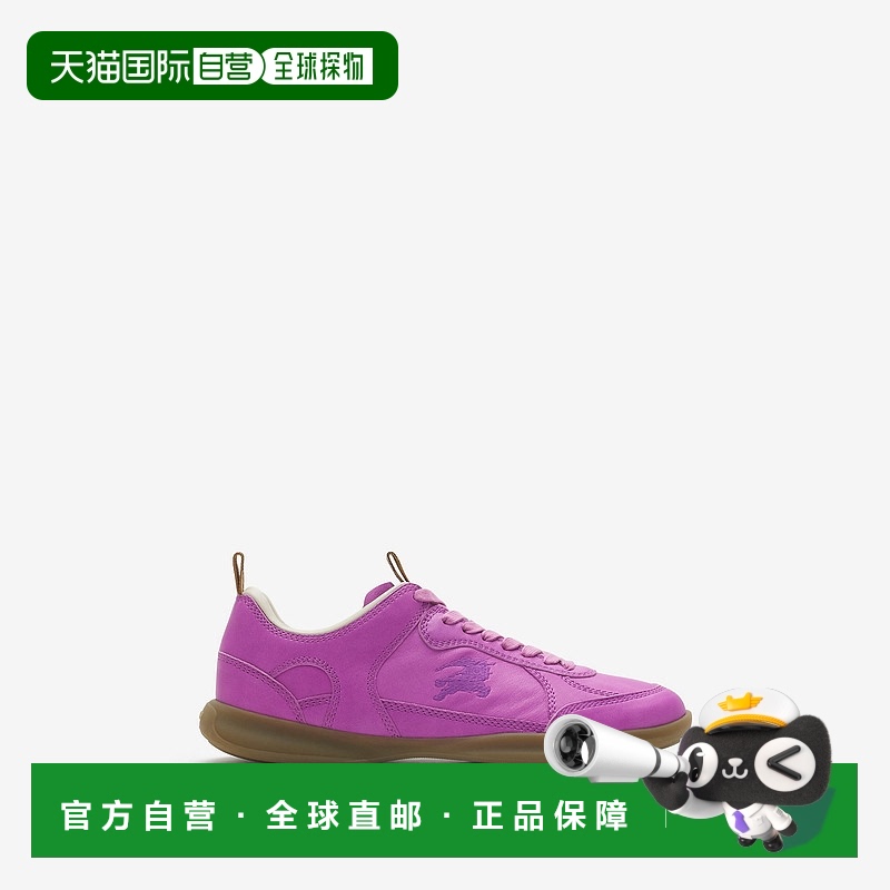 欧洲直邮Burberry (2025新品) 皮革 Matrix 运动鞋新款轻便博柏利