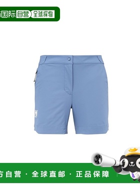 自营欧洲直邮Millet觅乐 UBIC STRETCH 女款运动紧身裤 蓝色短裤