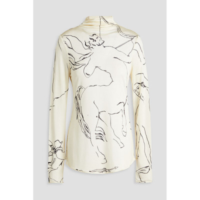 香港直邮Jil Sander 吉尔 桑达 女士 印花真丝上衣 J03NC0029J550