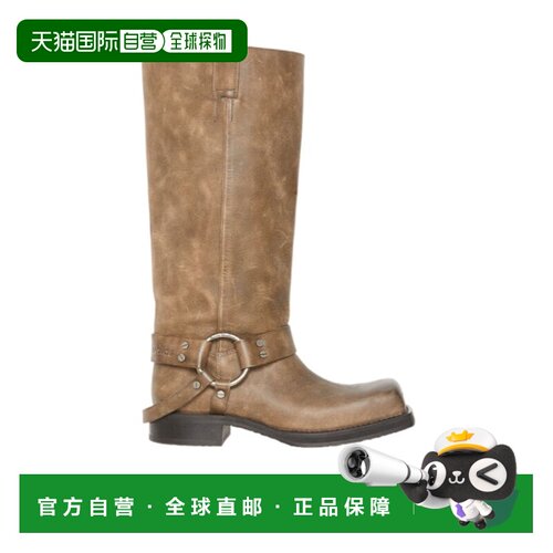 香港直邮Acne Studios 方头长筒靴 AD0766正品时【付后1h可退】
