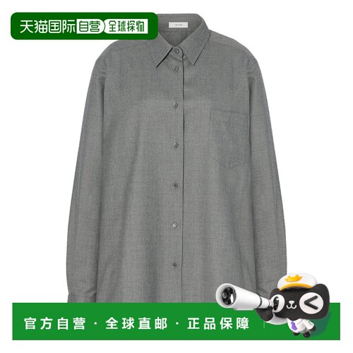 香港直邮THE ROW 女士衬衫 10275W4084GRY AW2025 【付后1h可退】