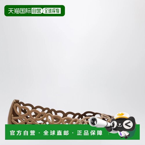 香港直邮LOEWE 女士芭蕾乐福鞋 LLST466X17LE3980 AW2026 棕色