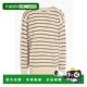 1h可退 条纹羊毛棉质羊绒混纺毛衣 女士 香港直邮Moncler 盟可睐