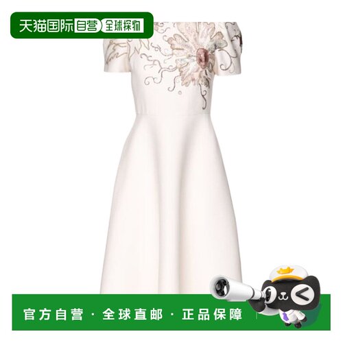【99新未使用】香港直邮Valentino 短袖连衣裙 BV【付后1h可退】