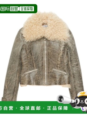 香港直邮Acne Studios 长袖皮夹克 A70177