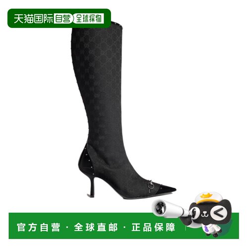 Gucci 尖头长筒靴 875060FAF7F高跟 【付后1h可退】