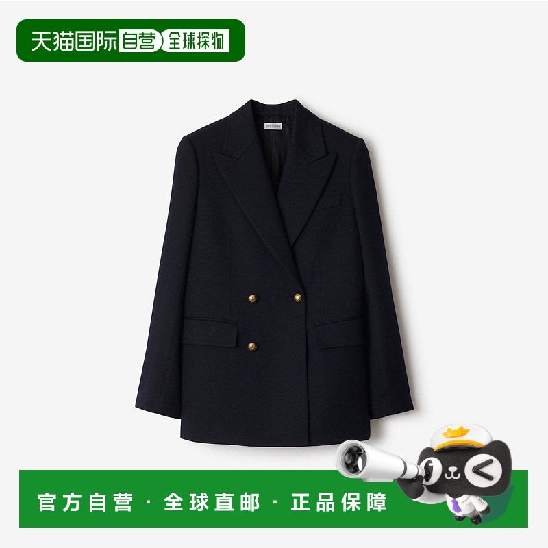1h可退 香港直邮Burberry 巴宝莉 女士 双排扣西装外套 81011291