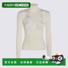 1h可退 香港直邮Blumarine 蓝色情人 女士 白色针织衫 A522M620A
