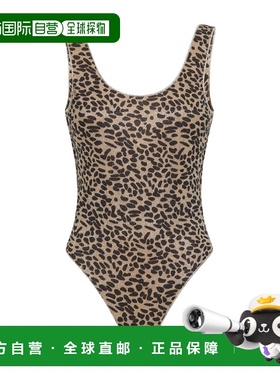 1h可退 香港直邮Oseree 豹纹连体泳衣 LPCS250