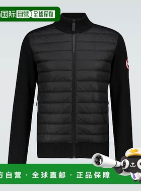 香港直邮Canada Goose 加拿大鹅 男士 HyBridge 针织羽绒夹克 001