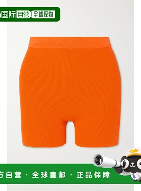 香港直邮Jacquemus 女士 Arancia 罗纹针织短裤 21H213KN0042060