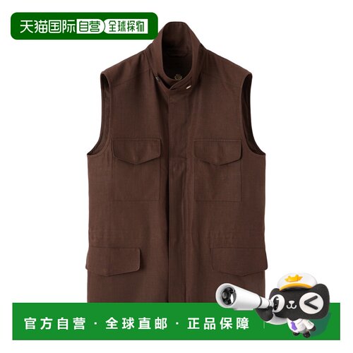 Loro Piana Traveller 马甲 FAR0052亚麻工装 【付后1h可退】