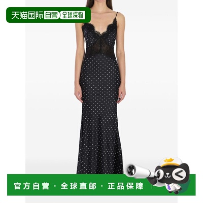 1h可退 香港直邮Self-Portrait 女士 波尔卡圆点长款连衣裙 RS261