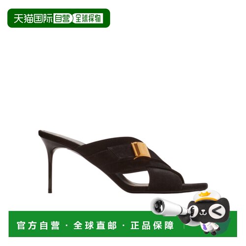 香港直邮Balmain Uma高跟凉鞋 CN1UR978LCMK细高跟