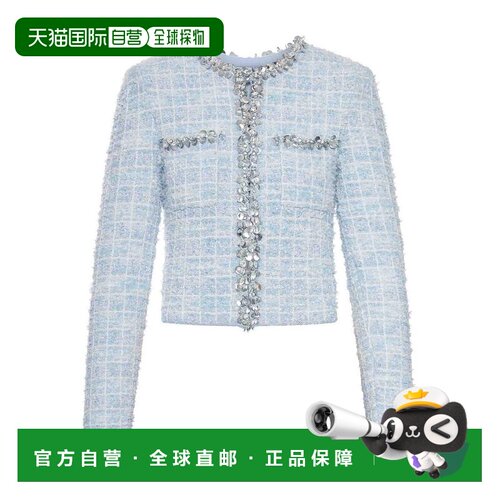 香港直邮SELF-PORTRAIT 女士针织衫 SS25014CBL AW2025 蓝色