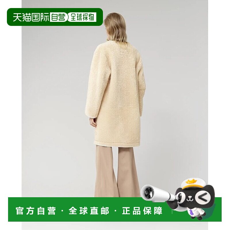 香港直邮Chloe 牛角纽扣大衣 C21ACM12205