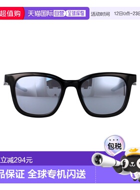 1h可退 香港直邮Nike 耐克 女士 / 黑色银色反射醋纤太阳眼镜 FV2